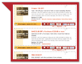 Sample Coupons