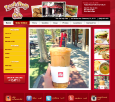 Last Drop Cafe Website Screenshot
